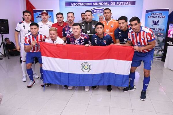 Tocante ceremonia de abanderamiento de la selección paraguaya de fútbol de salón