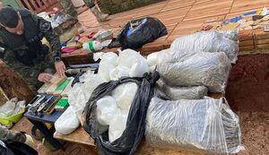 Procesan a implicados en laboratorio de drogas