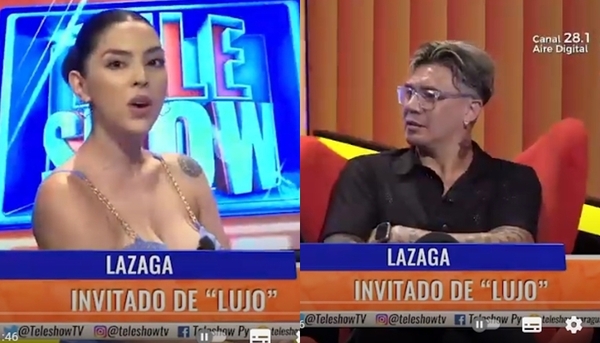 Tenso momento entre Marco Lazaga y Natty Balbuena - Teleshow