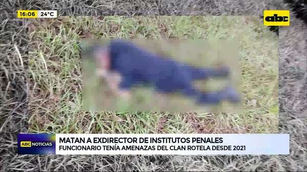 Video: asesinan a exdirector de Institutos Penales - ABC Noticias - ABC Color