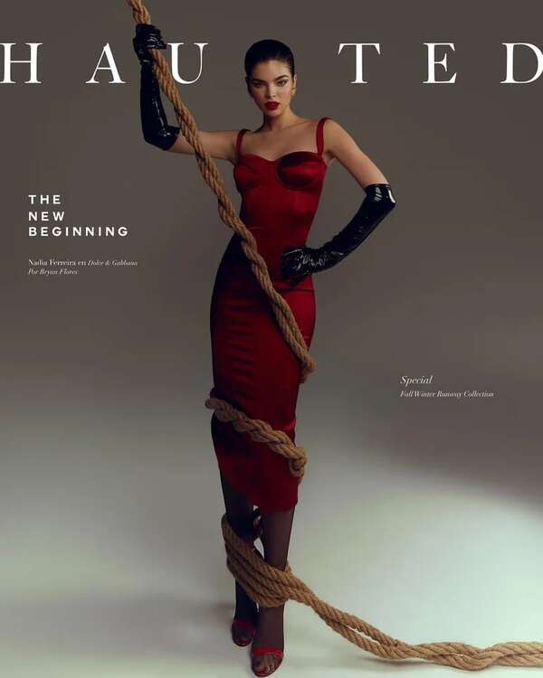 Nadia Ferreira, ¡divina en la portada de una revista top! - Gente - ABC Color