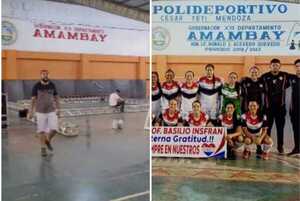 Por pura "maldad" Juancho, manda borrar nombre de Ronald Acevedo de polideportivo
