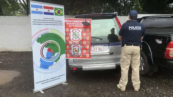 En CDE incautan vehículo usado en asalto ocurrido en Foz de Iguazú - ABC en el Este - ABC Color