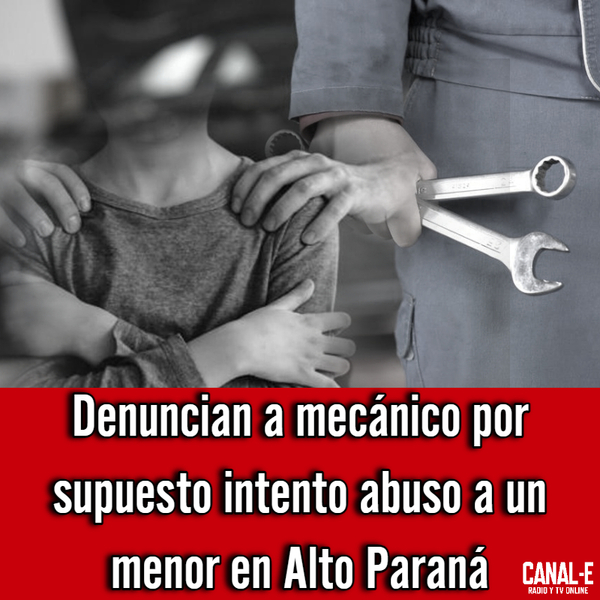 Mecánico intentó abusar de un menor de 10 años