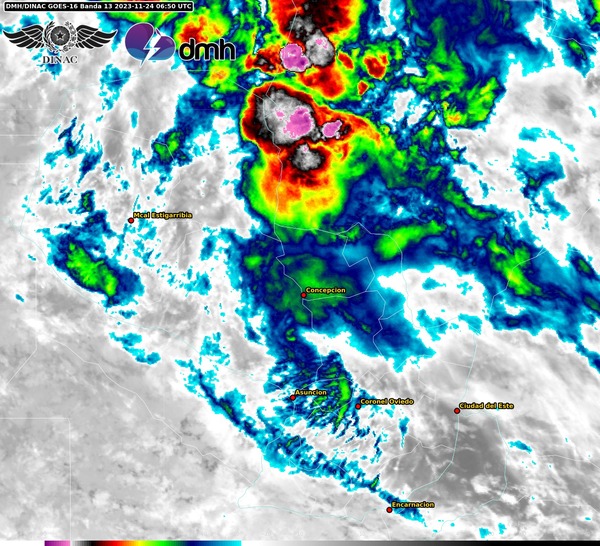 Lluvias y tormentas persistentes durante el fin de semana - ADN Digital