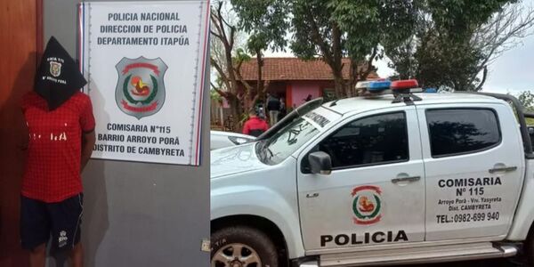 AGREDIÓ A SU MADRE Y LA AMENAZÓ CON UN MACHETE, TERMINÓ DETENIDO. - Itapúa Noticias