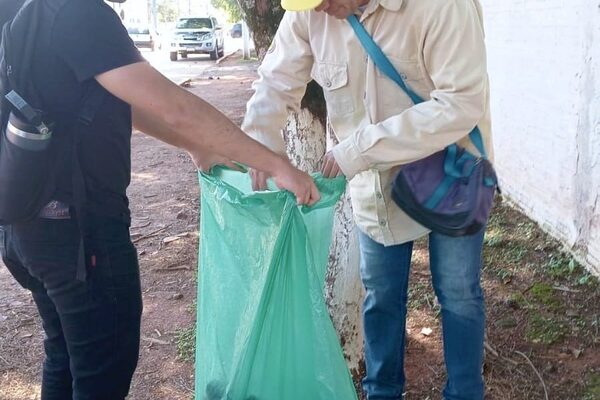 Minga ambiental y concienciación contra mosquitos, hacen estudiantes de la FIA – UNE en Minga Guazú – Diario TNPRESS