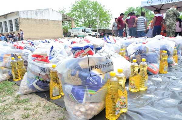Gobierno entregó víveres en comunidad indígena del Alto Paraguay - .::Agencia IP::.