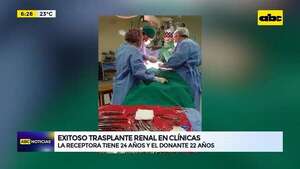 Video: Exitoso trasplante renal en Clínicas  - ABC Noticias - ABC Color