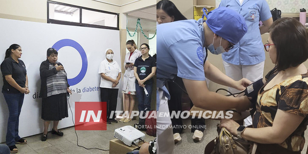 SE REALIZÓ CHARLA SOBRE SALUD Y CUIDADO DEL PIE DIABÉTICO EN EL HOSPITAL REGIONAL - Itapúa Noticias