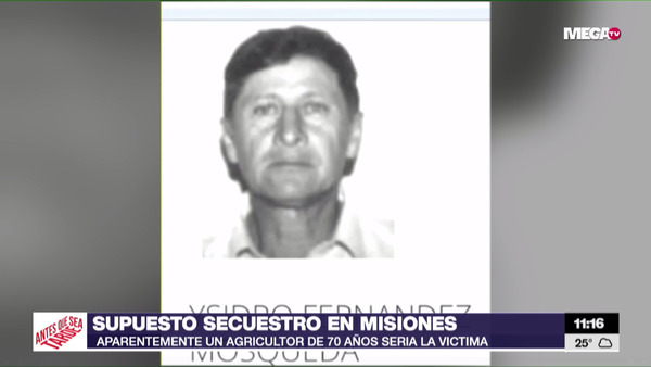 Presunto secuestro de un agricultor en Misiones - Megacadena - Diario Digital