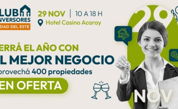 Llaman a inversores: 400 propiedades en oferta