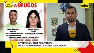 Video: Desaparece orden de captura a esposa de Marset - ABC Noticias - ABC Color