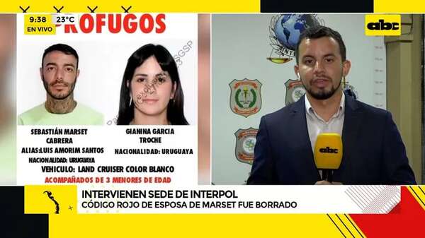 Video: Desaparece orden de captura a esposa de Marset - ABC Noticias - ABC Color