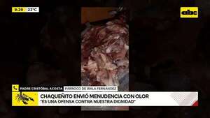 Video: Chaqueñito envió menudencia con olor - ABC Noticias - ABC Color