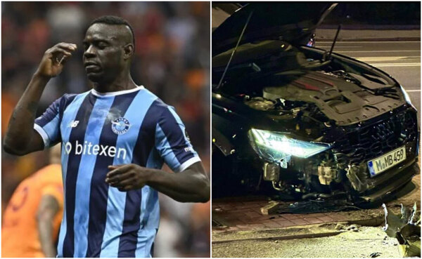 Versus / Mario Balotelli vuelve a ser noticia tras sufrir un accidente de tráfico