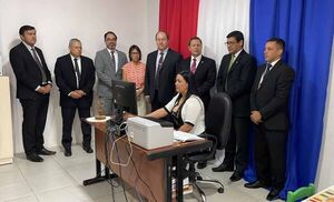 Se implementó el Expediente Judicial Electrónico en Boquerón