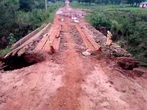 Pobladores piden arreglo de puente en Abaí - Nacionales - ABC Color