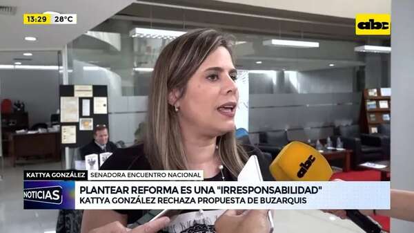 Balotaje en Paraguay: Kattya González rechaza propuesta de Buzarquis  - ABC Noticias - ABC Color