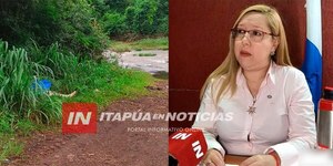 MUJER HALLADA SIN VIDA EN CAMBYRETÁ PUDO HABER SIDO ARRASTRADA HASTA EL LUGAR  - Itapúa Noticias
