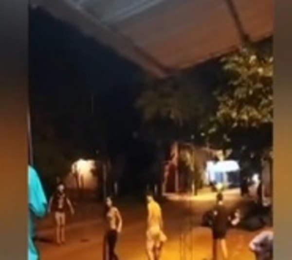 Descontrol total entre menores en Capiatá - Paraguay.com