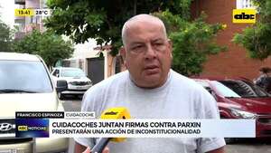Video: cuidacoches juntan firmas contra Parxin - ABC Noticias - ABC Color