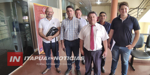 INTENDENTE DE GENERAL ARTIGAS REALIZÓ VARIAS GESTIONES EN ENCARNACIÓN - Itapúa Noticias