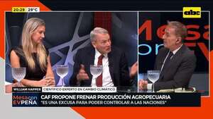 Video: CAF propone en Paraguay frenar la expansión agropecuaria - Mesa de Periodistas - ABC Color