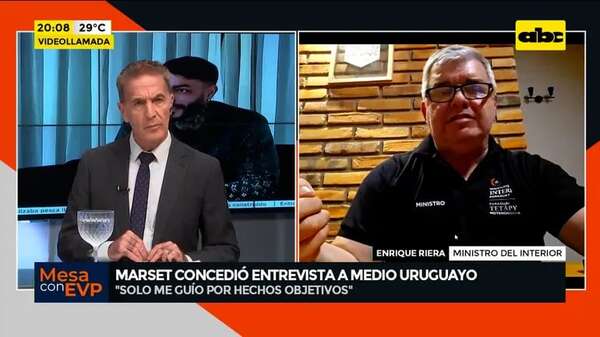 Video: Sebastián Marset concedió entrevista a medio uruguayo - Mesa de Periodistas - ABC Color
