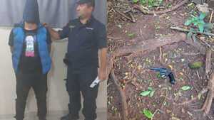 Persecución y tiroteo tras robo en Cambyreta: un detenido y un herido
