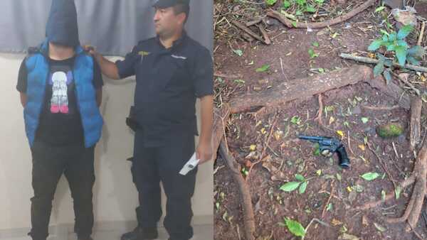 Persecución y tiroteo tras robo en Cambyreta: un detenido y un herido