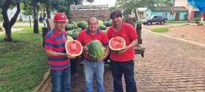 Productores de Santa María, Misiones, preparan la tercera edición de la fiesta Nacional de la Sandía - Nacionales - ABC Color