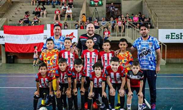 La albirrojita subió al podio del Nacional de Fútbol de Salón