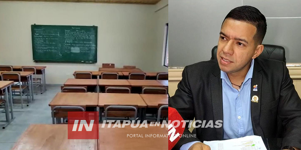 DIEGO AQUINO: “APROBAMOS INVERSIONES EN VARIAS INSTITUCIONES EDUCATIVAS” - Itapúa Noticias