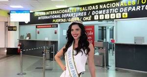 La Nación / Gretha Matiauda ya viajó a Vietnam para buscar la corona del Miss Tierra