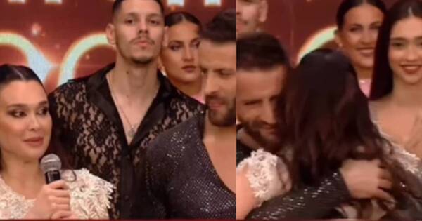 La Nación / ¡A los besos! Así festejaron Lali y su bailarín otra victoria en el “Bailando 2023″