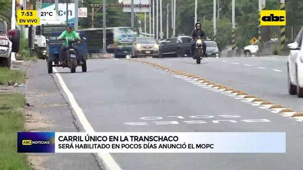 Video: Alistan carril exclusivo para buses - ABC Noticias - ABC Color