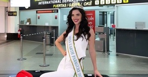 Gretha partió para Vietnam y ser Paraguay en Miss Earth 2023 - EPA