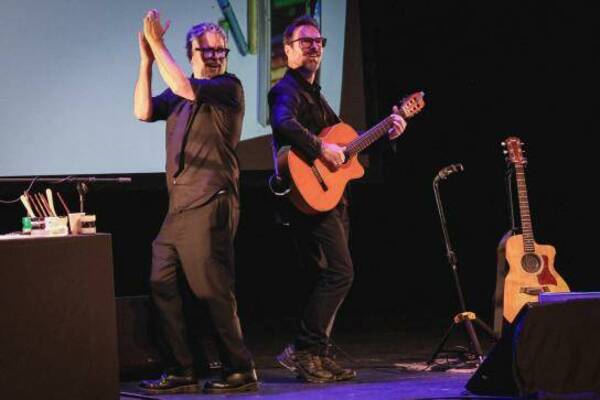 ¡Cantaron, pintaron e hicieron reír al rollete!