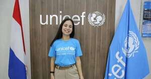 Educación: destacan a joven como primera activista paraguaya de Unicef - Nacionales - ABC Color
