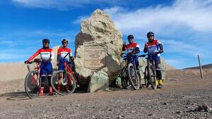 Ciclistas norteños culminan desafiante travesía bioceánica