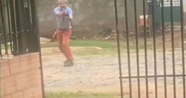 La Nación / San Lorenzo: hombre de 71 años discutió con su vecina, sacó un arma y realizó disparos
