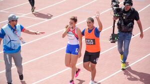 Tillner-Duarte corrieron en los 100 metros libres
