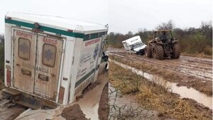Tras grandes lluvias en el Chaco, vuelven los caminos en mal estado