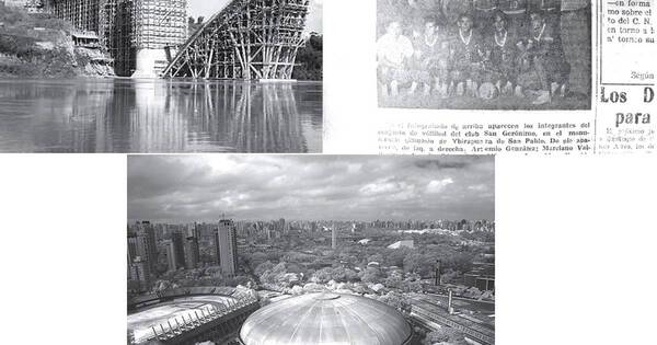 La Nación / Un puente que transformó una región del país y San Jerónimo inaugurando estadios