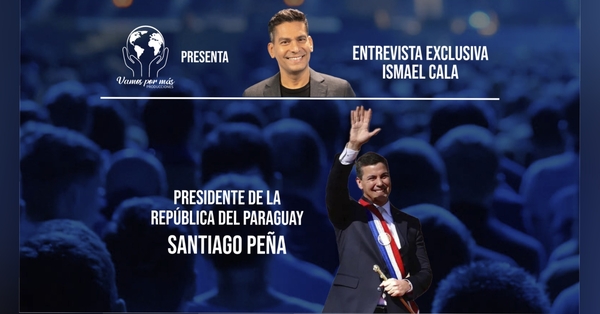 Entrevista de Ismael Cala al presidente Santiago Peña hoy en C9N Televisión
