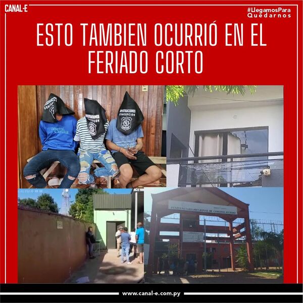 Esto también ocurrió durante el feriado corto