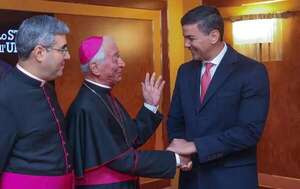 Santiago Peña ya está en Roma y prevé reunirse mañana con el Papa  - Nacionales - ABC Color
