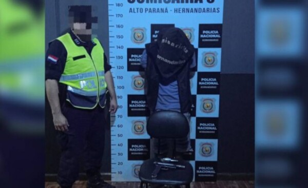 Capturan a hombre tras sucesivos asaltos en Hernandarias