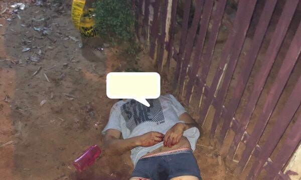 Luque: un adicto liquidó a su socio, durante ronda de tragos